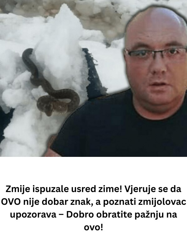ZMlJE lSPUZALE U SRED ZlME! Vjeruje se da 0V0 nije dobar znak: Dobro obratite pažnju na ovo! - featured image ZMlJE lSPUZALE U SRED ZlME! Vjeruje se da 0V0 nije dobar znak: Dobro obratite pažnju na ovo! - featured image