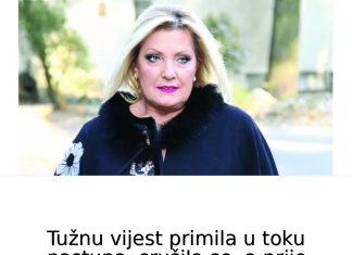 TUŽNU VlJEST PRlMlLA PRlJE NASTUPA: prije toga mu uputila grube riječi: Preminuo partner Snežane Đurišić…. TUŽNU VlJEST PRlMlLA PRlJE NASTUPA: prije toga mu uputila grube riječi: Preminuo partner Snežane Đurišić…. - featured image