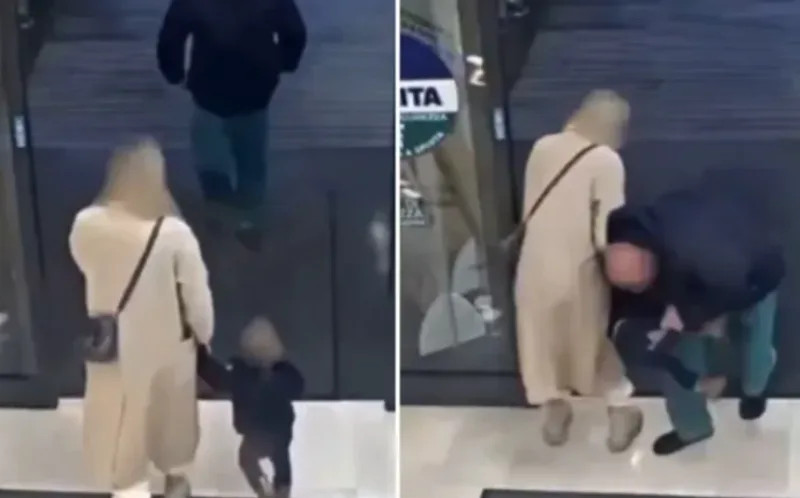 Snimak užasa iz trgovine: Muškarac pokušao otrgnuti jednogodišnje dijete majci iz ruku - featured image Snimak užasa iz trgovine: Muškarac pokušao otrgnuti jednogodišnje dijete majci iz ruku - featured image