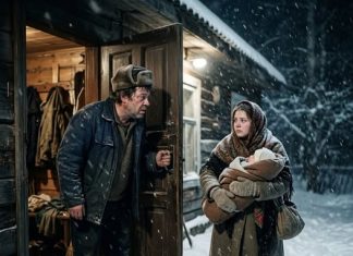 Bivši farmer u alkoholnoj opijenosti pustio je mladu ženu sa djetetom u rukama u snježnu oluju. A ujutro nije mogao da vjeruje svojim očima kada je vidio TO… 😲😲😲