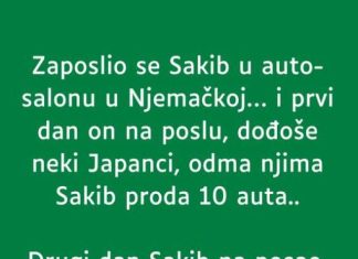 U njemačkoj je sakib nedavno postao član jednog auto salona….