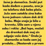 Apsolutno odbijam da tolerišem lenjost svoje snaje — moj sin zaslužuje ženu, a ne nekoga ko živi na njegov račun.