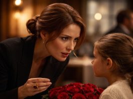 Gospođo… ovaj prsten izgleda kao onaj koji ima moja mama“ — mala djevojčica koja prodaje ruže pogledala je moju ruku i tiho prošaptala… Ono što se dogodilo nakon toga izgledalo je kao čudo. 💔😱