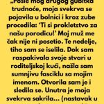 „Posle mog drugog gubitka trudnoće, moja svekrva se pojavila u bolnici i kroz zube rekla…