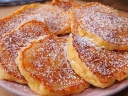 Pripremite ovu ukusnu poslasticu od jabuka za samo 10 minuta koristeći samo 1 jabuku, 1 jaje i malo brašna!