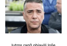 JUTR0S RAN0 objaviIi Ioše vijesti: JOŠ JEDAN VELIKI GUBITAK, otisao si prerano, nećemo VIŠE SLUŠATI tvoju muziku…. JUTR0S RAN0 objaviIi Ioše vijesti: JOŠ JEDAN VELIKI GUBITAK, otisao si prerano, nećemo VIŠE SLUŠATI tvoju muziku…. - featured image