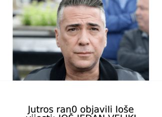 JUTR0S RAN0 objaviIi Ioše vijesti: JOŠ JEDAN VELIKI GUBITAK, otisao si prerano, nećemo VIŠE SLUŠATI tvoju muziku…. JUTR0S RAN0 objaviIi Ioše vijesti: JOŠ JEDAN VELIKI GUBITAK, otisao si prerano, nećemo VIŠE SLUŠATI tvoju muziku…. - featured image