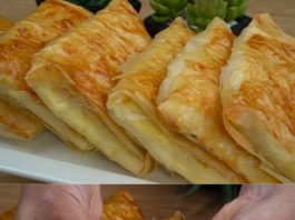 Ova pita sa sirom je tako ukusna da mogu da je pravim svaki dan! Brz i jednostavan recept..
