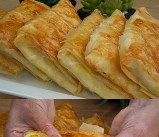 Ova pita sa sirom je tako ukusna da mogu da je pravim svaki dan! Brz i jednostavan recept..