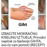 IZBACITE MOKRAĆNU KISELINU IZ TIJELA: Prirodni napitak za liječenje GIHTA, ovo će vam pomoći (RECEPT)