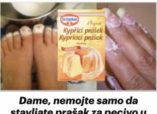 Dame, nemojte samo da stavljate prašak za pecivo u testo, ovo je FANTAZIJA: Efekat koji će svaka žena pohvaliti!