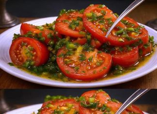 Magična salata od paradajza, 🥗🍅 nikada je nećete napraviti na bilo koji drugi način…