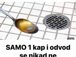 SAMO 1 kap i odvod se nikad ne začepljuje niti smrdi