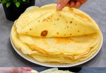 Palačinci sa merama “sve po četiri” – jednostavniji i tačniji recept nećete naći…
