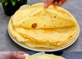 Palačinci sa merama “sve po četiri” – jednostavniji i tačniji recept nećete naći…