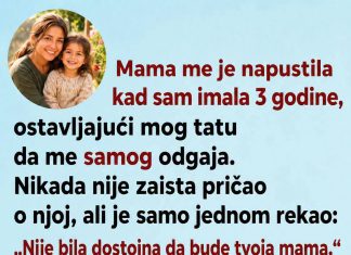 Godinama sam krivila majku što me je napustila, a onda sam otkrila očevu tajnu koja je promenila sve