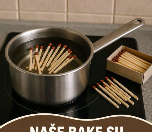 Naše bake su stavljale ŠIBICE u šerpu s vodom: Evo zašto i mi to trebamo uraditi…