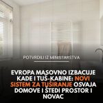 Evropa masovno izbacuje kade i tuš-kabine: Novi sistem za tuširanje osvaja domove i štedi prostor