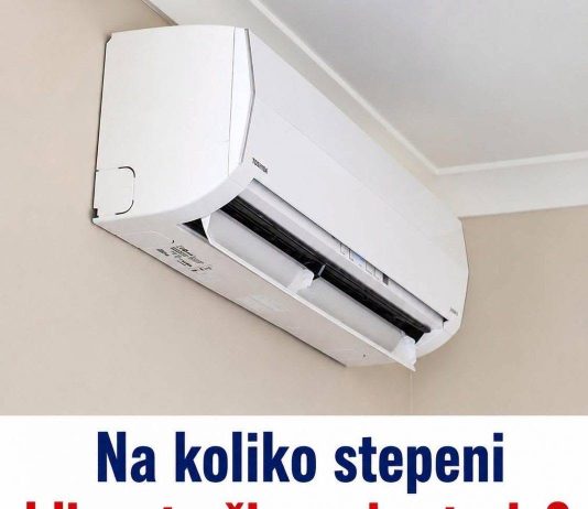Na koliko stepeni klima troši manje struje? Ako uradite ovo, MOŽE RADITI CIJELI DAN