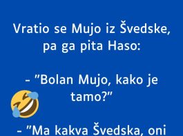 VIC DANA: Vratio se Mujo iz Švedske